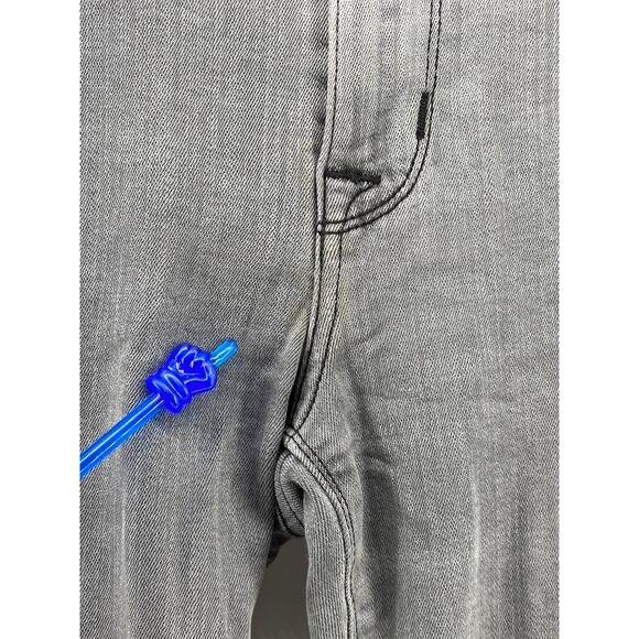 HUDSON Women's Light Gray Denim Super Skinny Midrise Natalie Jeans SZ 25 - Picture 6 of 12